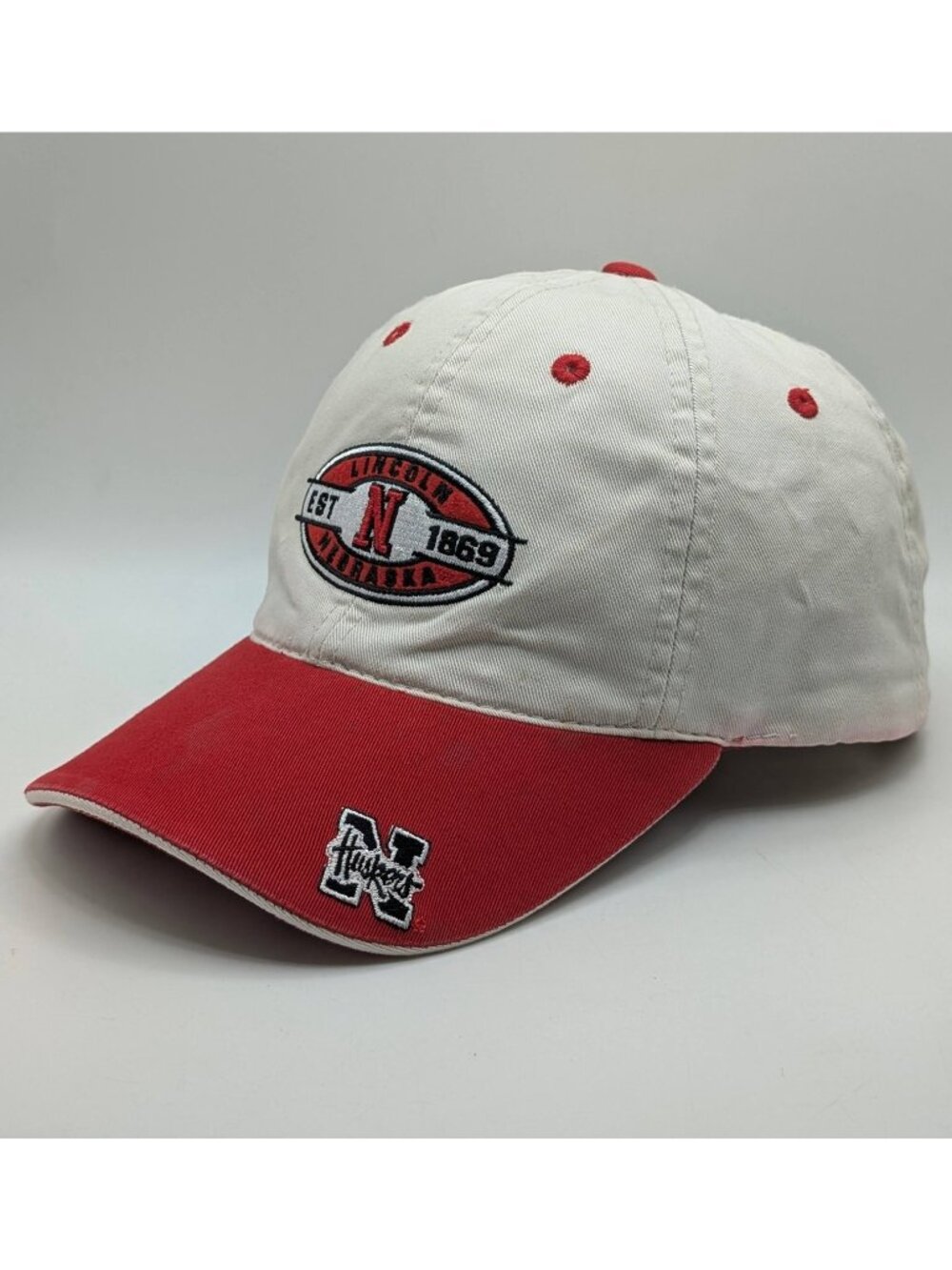 Nebraska Huskers Lincoln Hat Adjustable Strap Back Captivating Headgear NCAA Cap